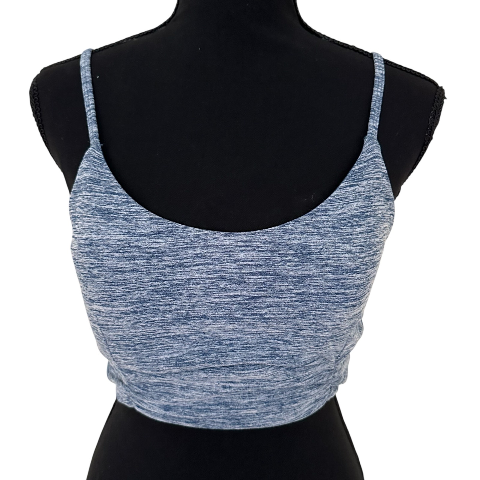 Sincerely Jules Women Active Blue Sport Bra - Size M - Nwt — image 4 of 6